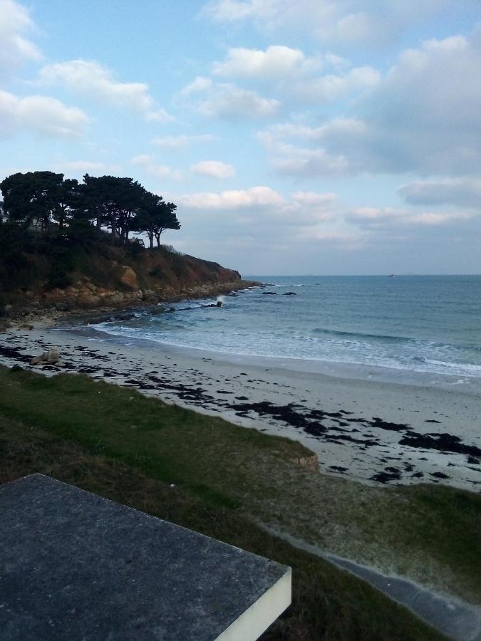 Maisonnette Vue Mer Panoramique Trestel Plage 4 Personnes Trevou-Treguignec Exterior photo