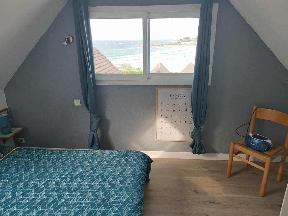 Maisonnette Vue Mer Panoramique Trestel Plage 4 Personnes Trevou-Treguignec Exterior photo